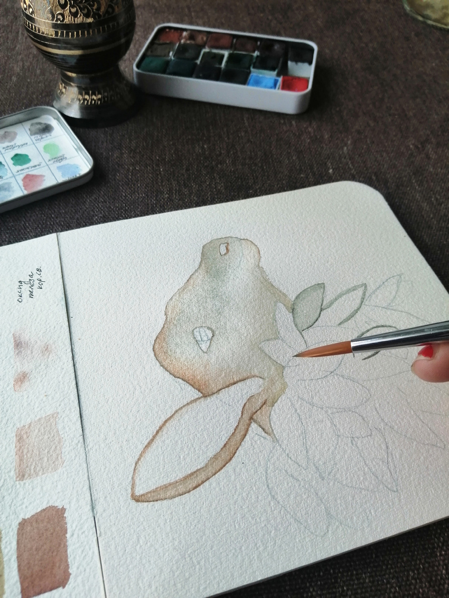 Алиса рисует свою подружку