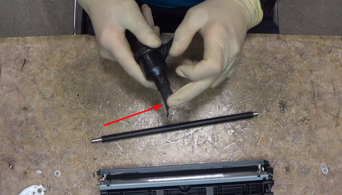 Фото 79. Заводим одну половину картриджа в другую