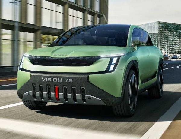     Skoda Vision 7S. Фото Skoda