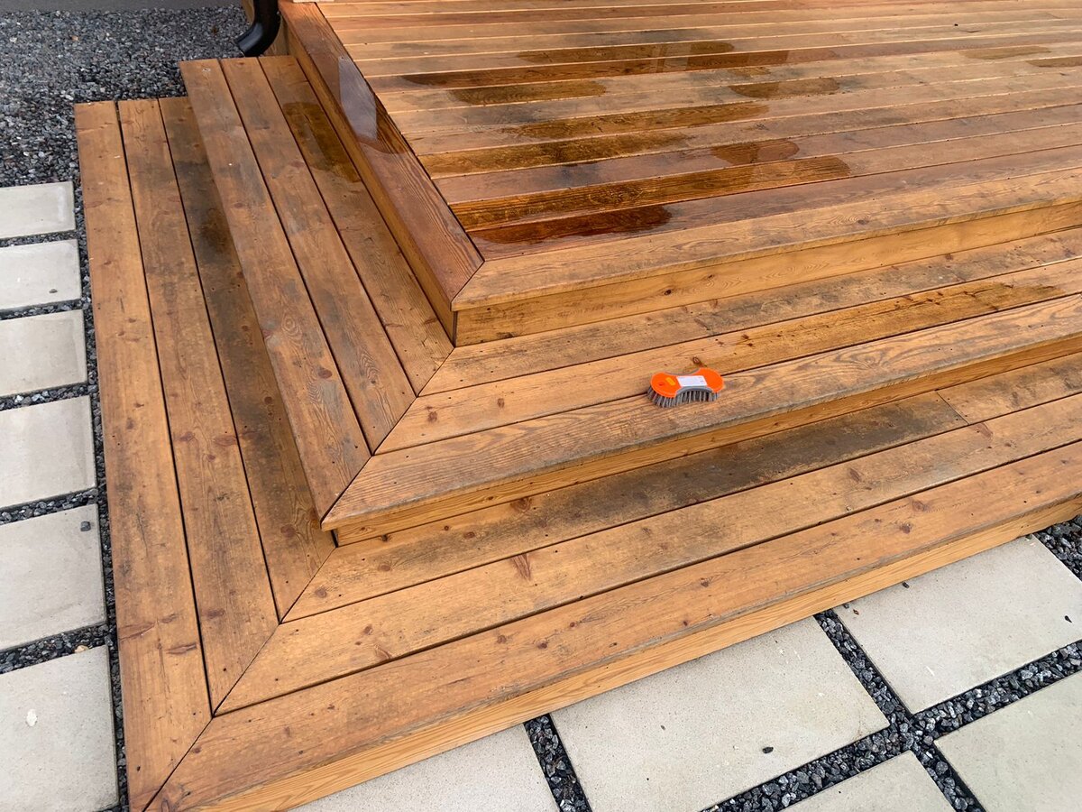 Потерявшая товарный вид лиственница