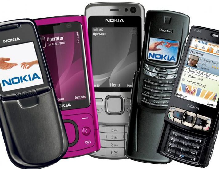 слайдеры Nokia 2000-х