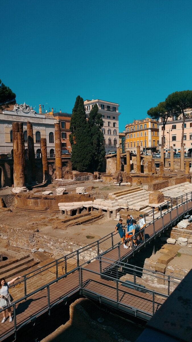 Сентябрь в Риме, фото автора 