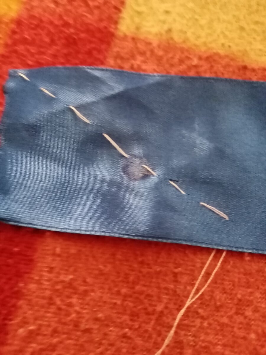 Начинаем и заканчиваем шить на искосок