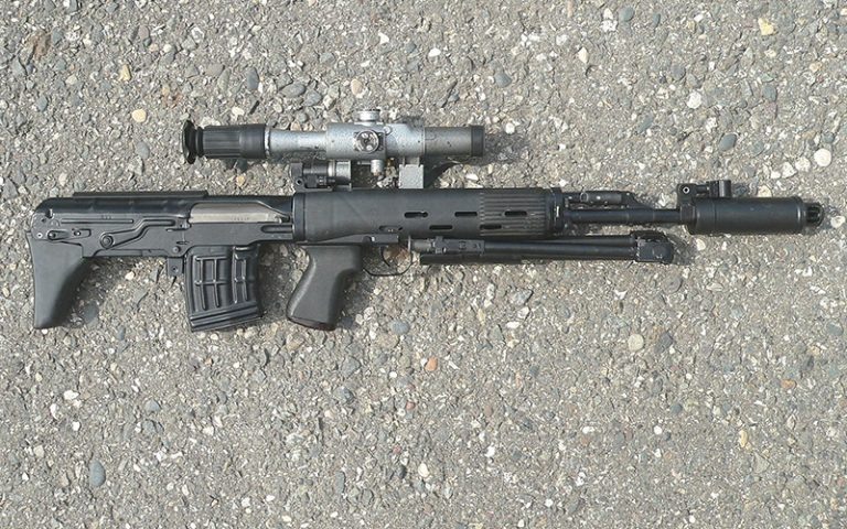 СВУ — СВД в компоновке буллпап, отлично зарекомендовала себя в городской черте 