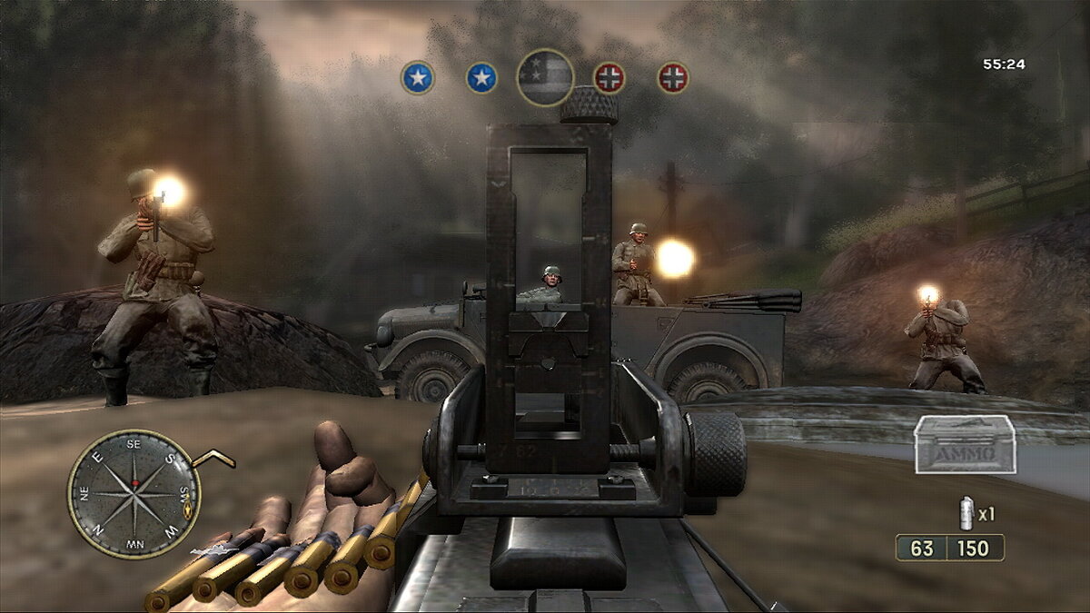 Call of Duty: Roads to Victory [RUS] (2007) PSP