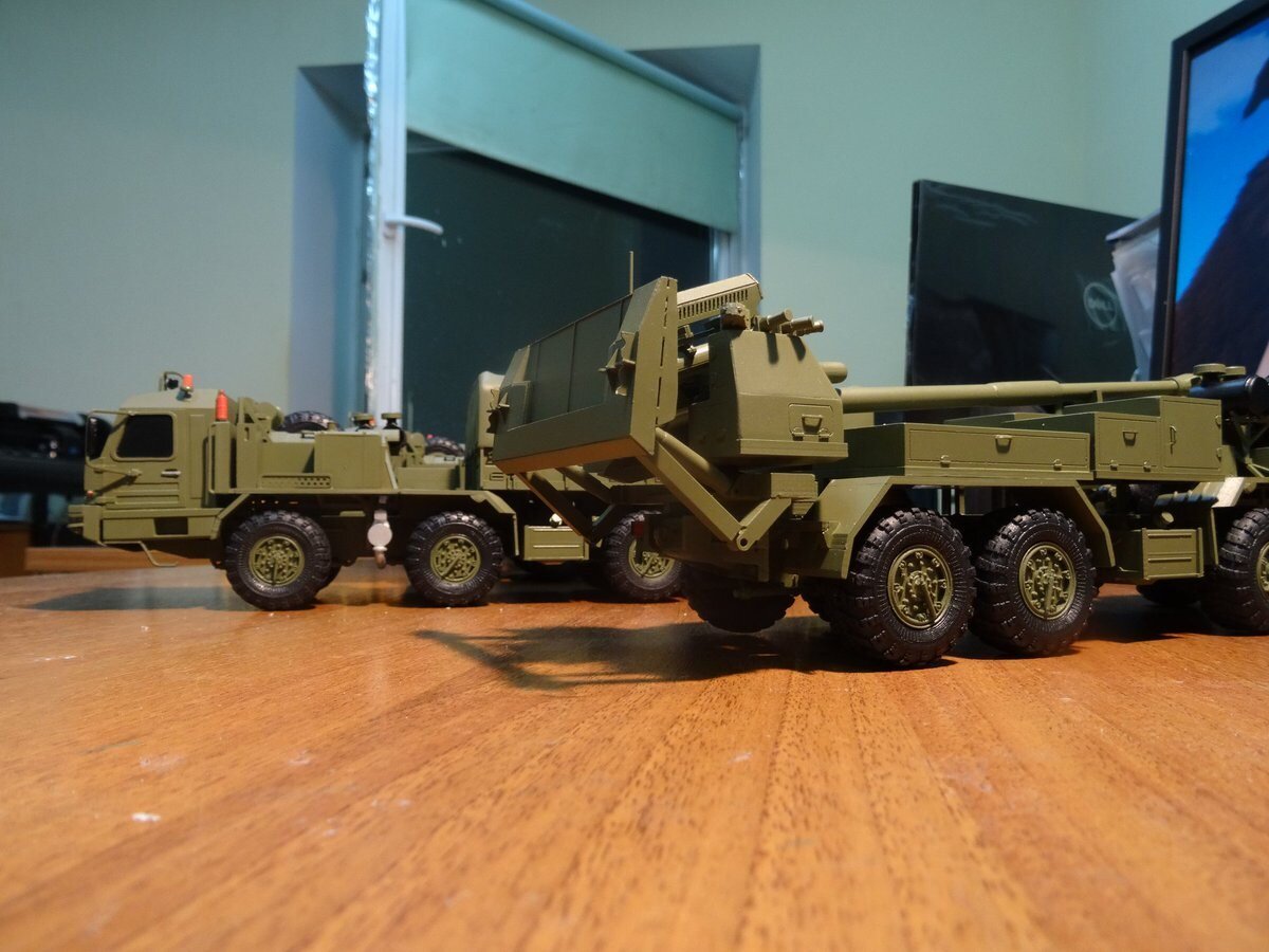 Модель 152-мм самоходной гаубицы 2С43 «Мальва» на колесном шасси, yandex.ru