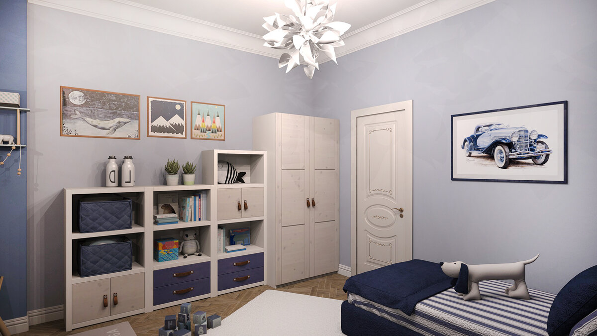 Детская комната для  мальчика