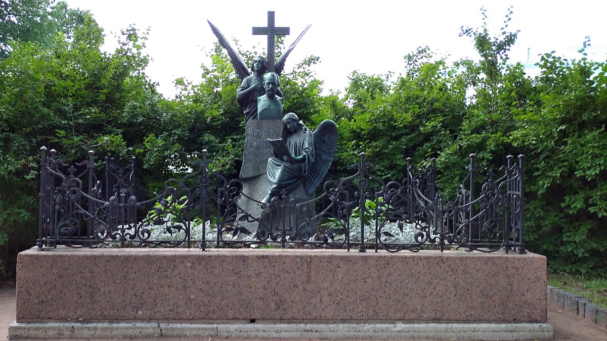 Захоронение Петра Ильича Чайковского