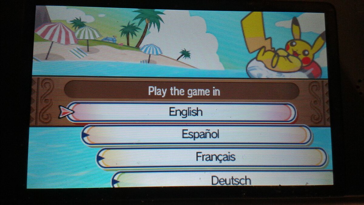 Экран выбора языка, если пролистать вниз, то будет больше языков на выбор.