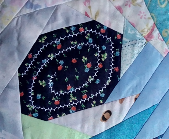 фрагмент салфетки под горячее