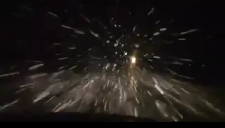 Это скрин из видео, которое снимал мой друг в ту ночь. 