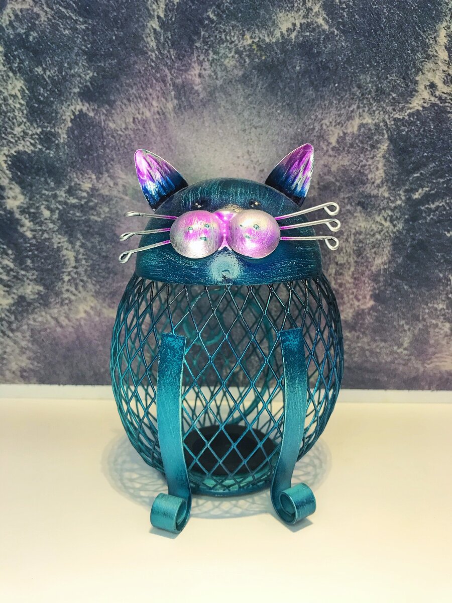 Металлический кот-копилка с AliExpress