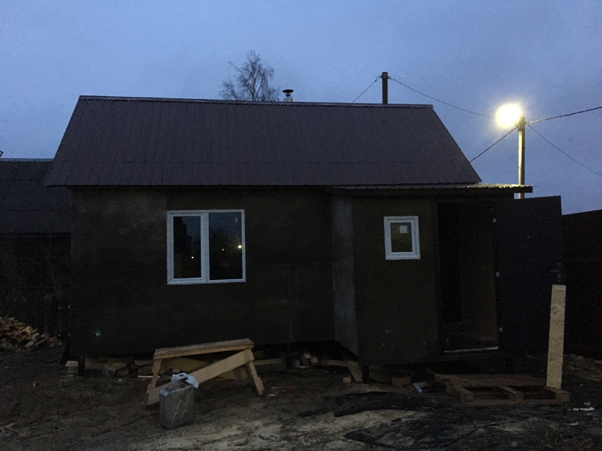 Наш первый в жизни домик