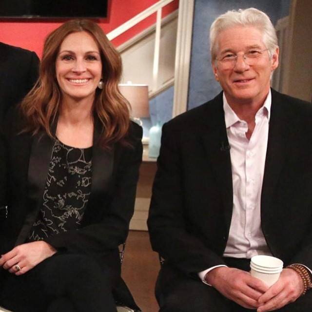 Ричард Гир и Джулия Робертс