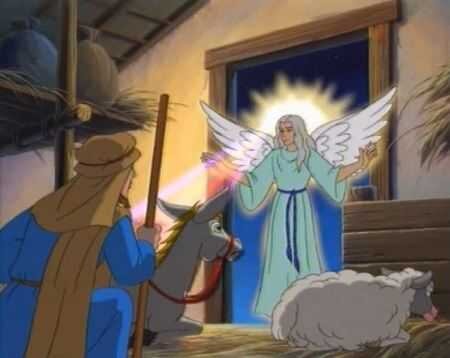 Кадр из мультфильма "Святая ночь или История первого Рождества"