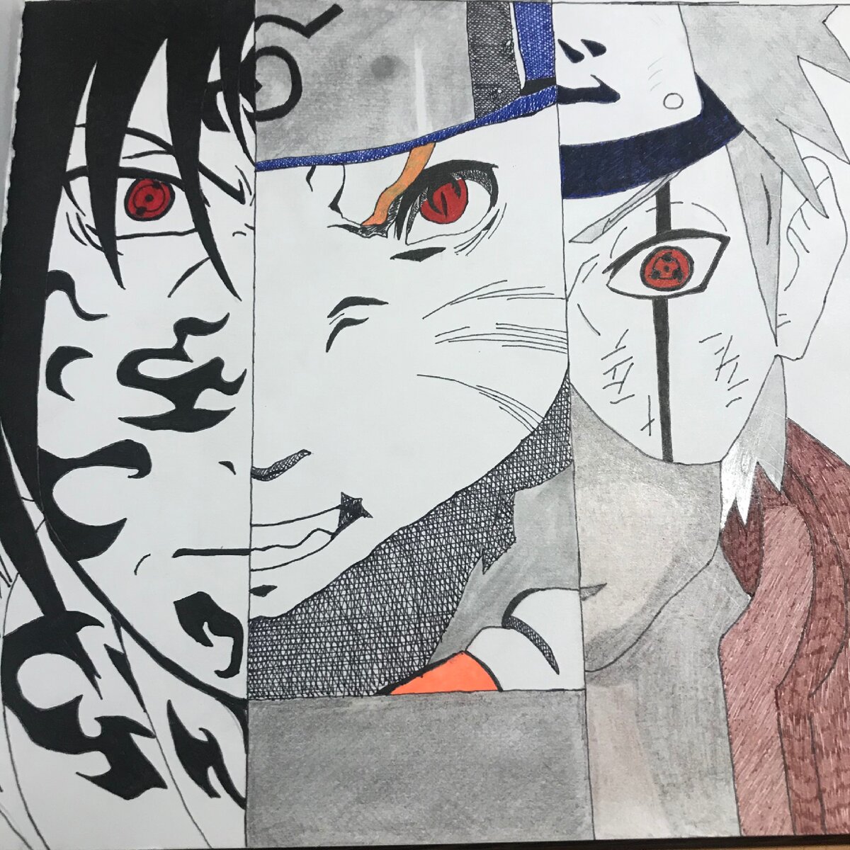 Персонажи из аниме «Наруто»