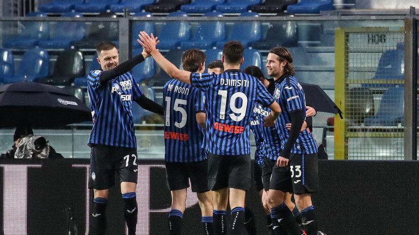 Празднование гола Пессины