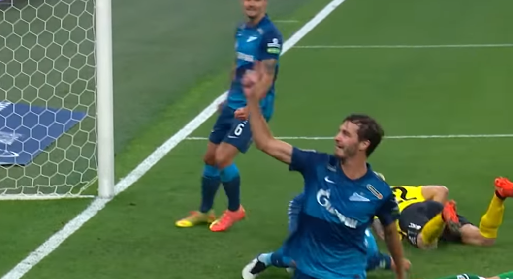 Гол Ерохина в 1 - круге