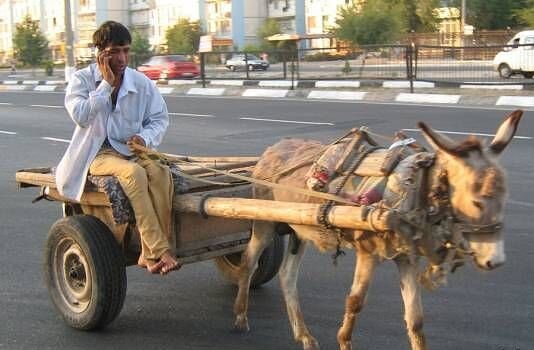 Узбекистан. Центральная улица моего города.