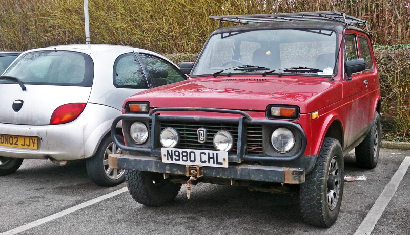 Нива 1996 в Йоркшире