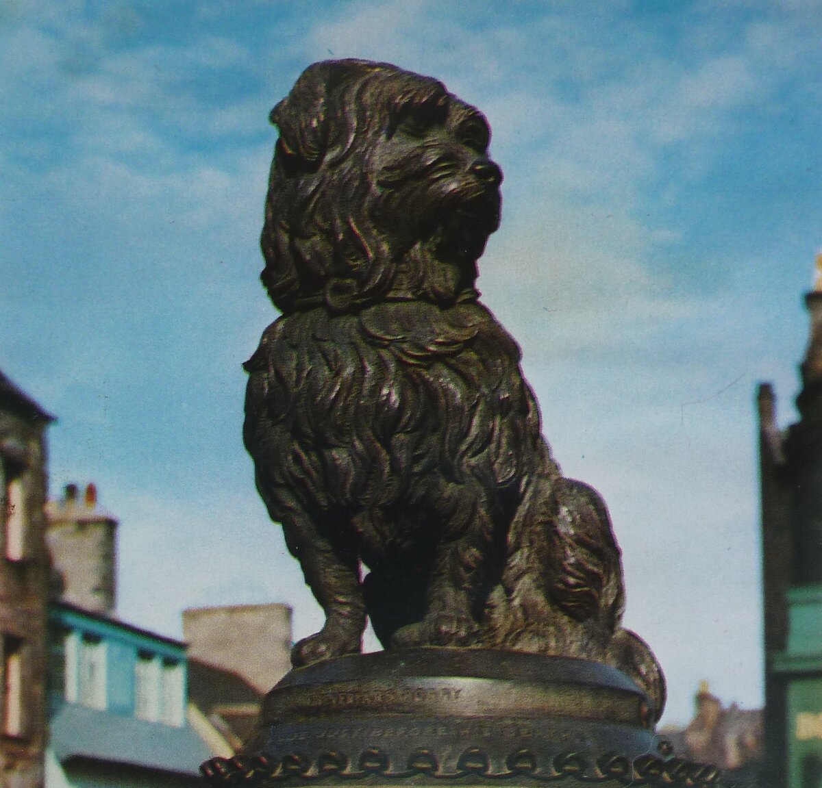 Greyfriars  Boddy на Pentland Hills.  В  память верному другу John Gray