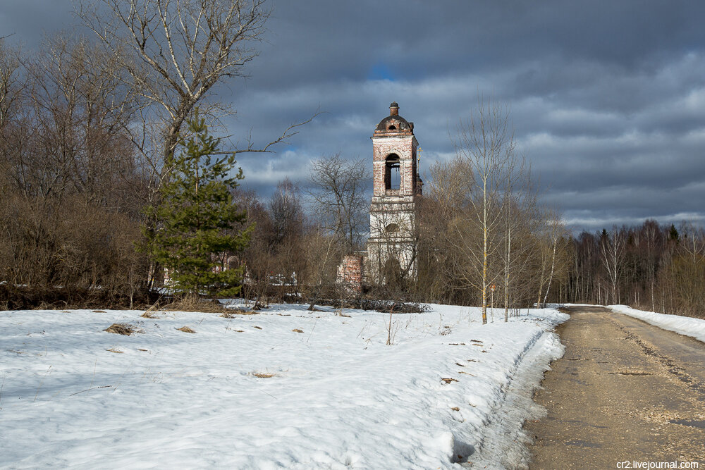 Храм Михаила Архангела. Архангельский погост, Владимирская область. Фото автора статьи (ещё 1 фото)