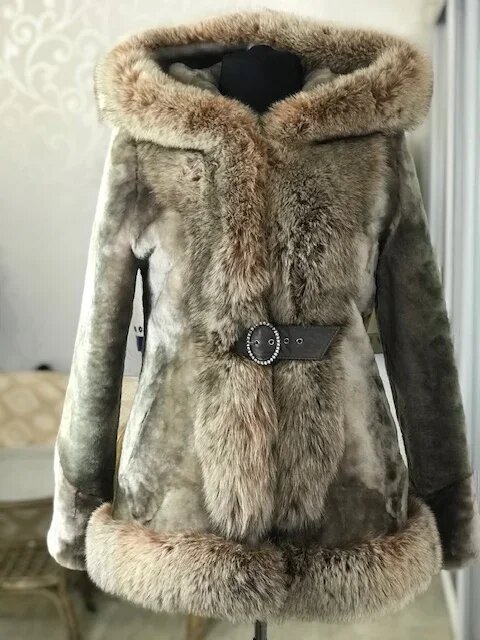Переделка шубы из мутона. Ателье Ирины Берзиной. 