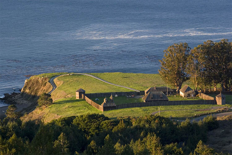 Форт Росс в Калифорнии