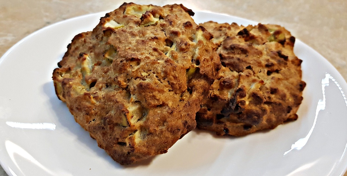 Постное овсяное печенье. Фото автора.