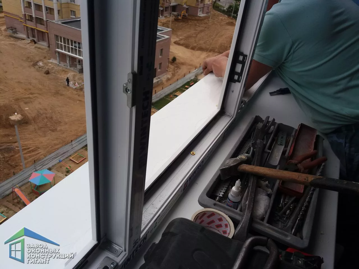 Пошаговая инструкция установки ПВХ окна