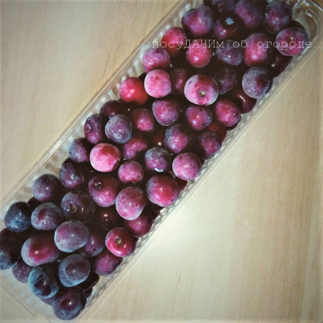 Замороженная вишня с косточками