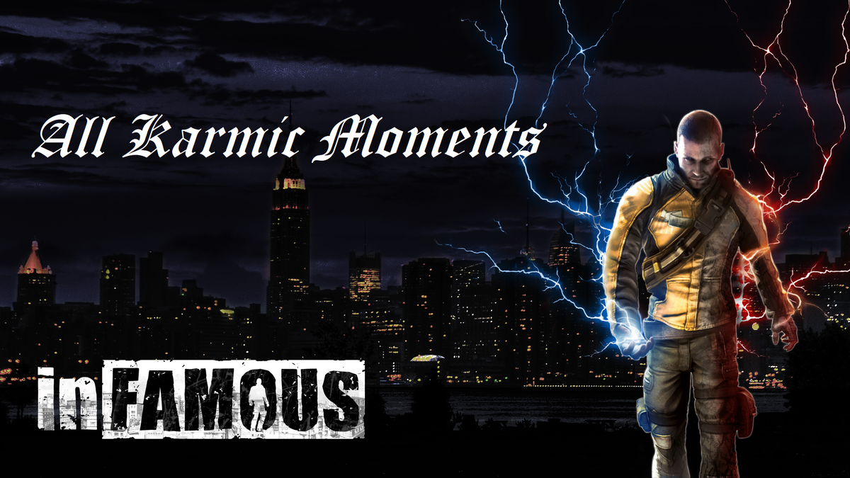 Все моменты кармы Коула Макграта в InFamous 1