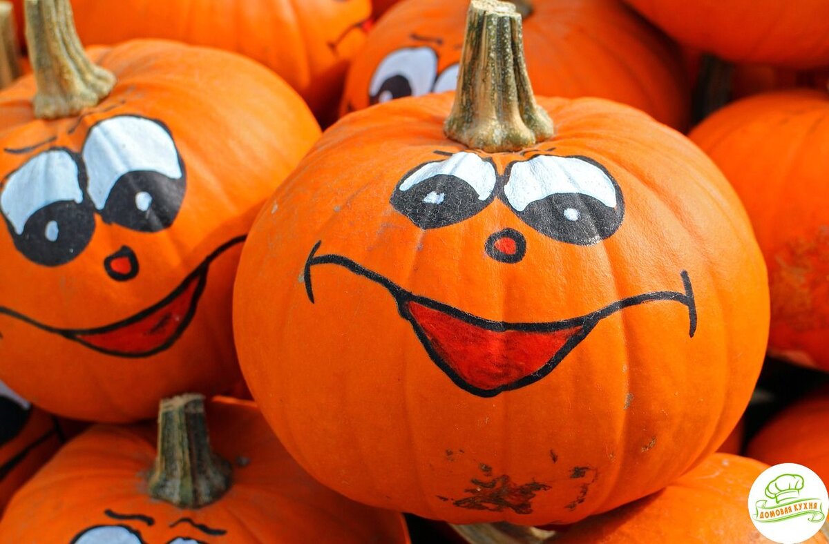 Веселая тыква к Хэллоуину