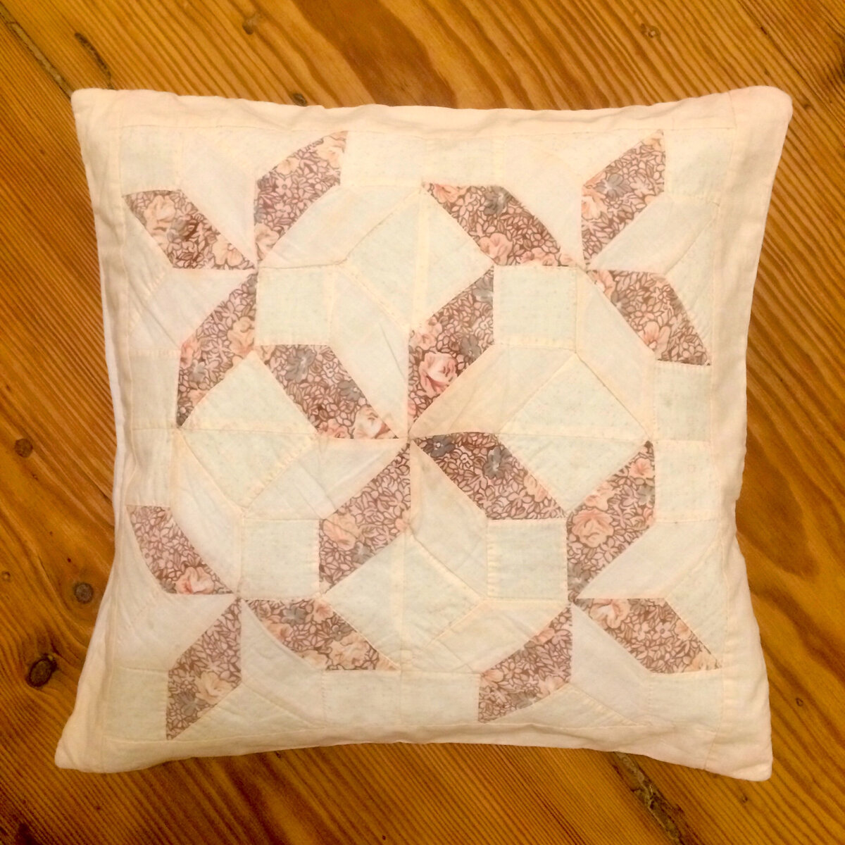 Винтажная наволочка 40х40 см