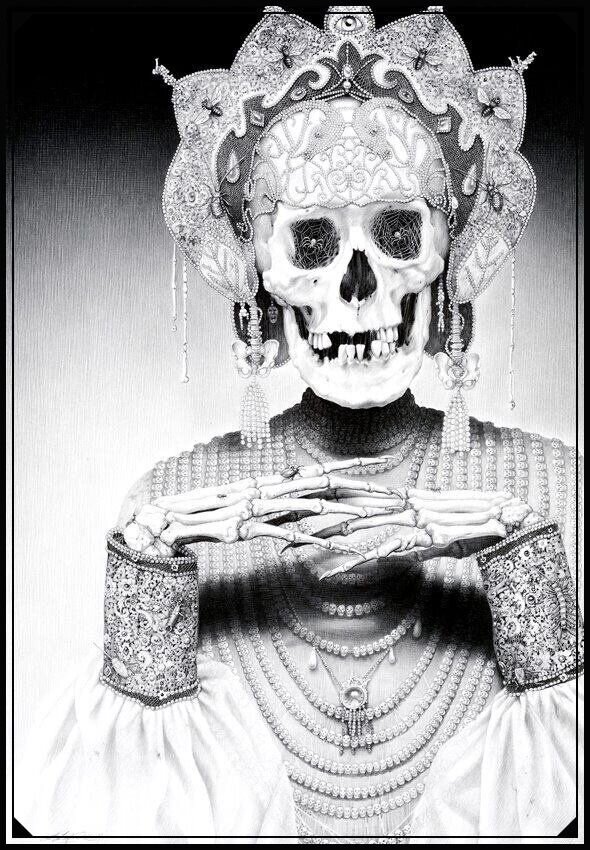 Laurie Lipton. 2001 Леди Смерть