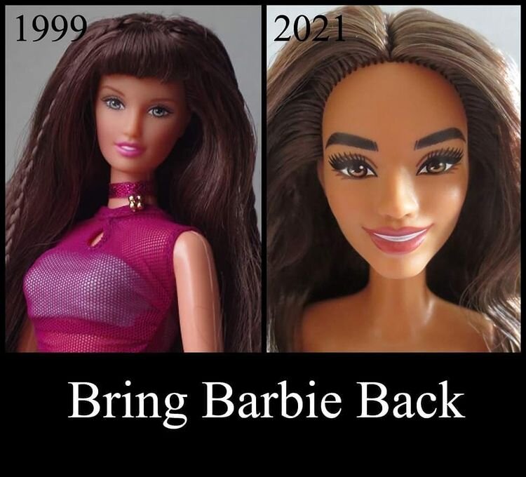 фото из Instagram, аккаунт bring_barbie_back