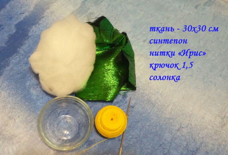 Основные материалы для создания игольницы.