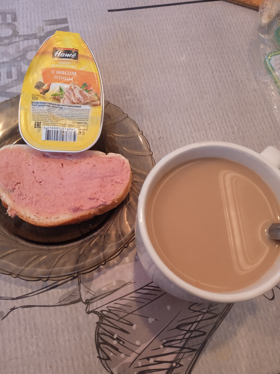 Мой завтрак .