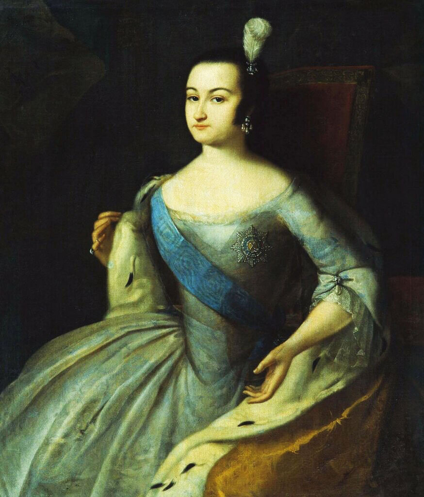 Анна Леопольдовна. Художник Луи Каравак