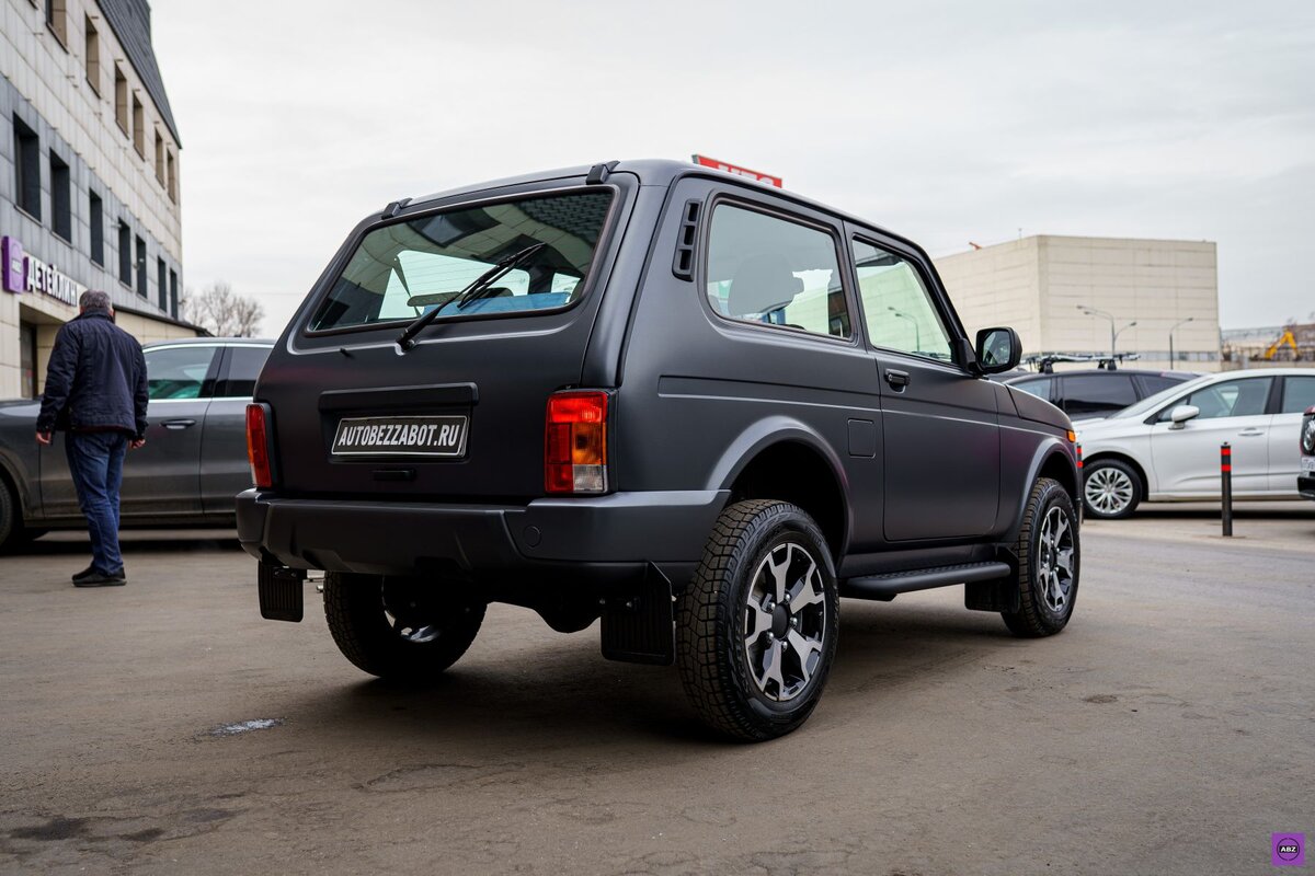 LADA Niva в матовый Llumar — такой проект у нас впервые | ABZ Детейлинг ...