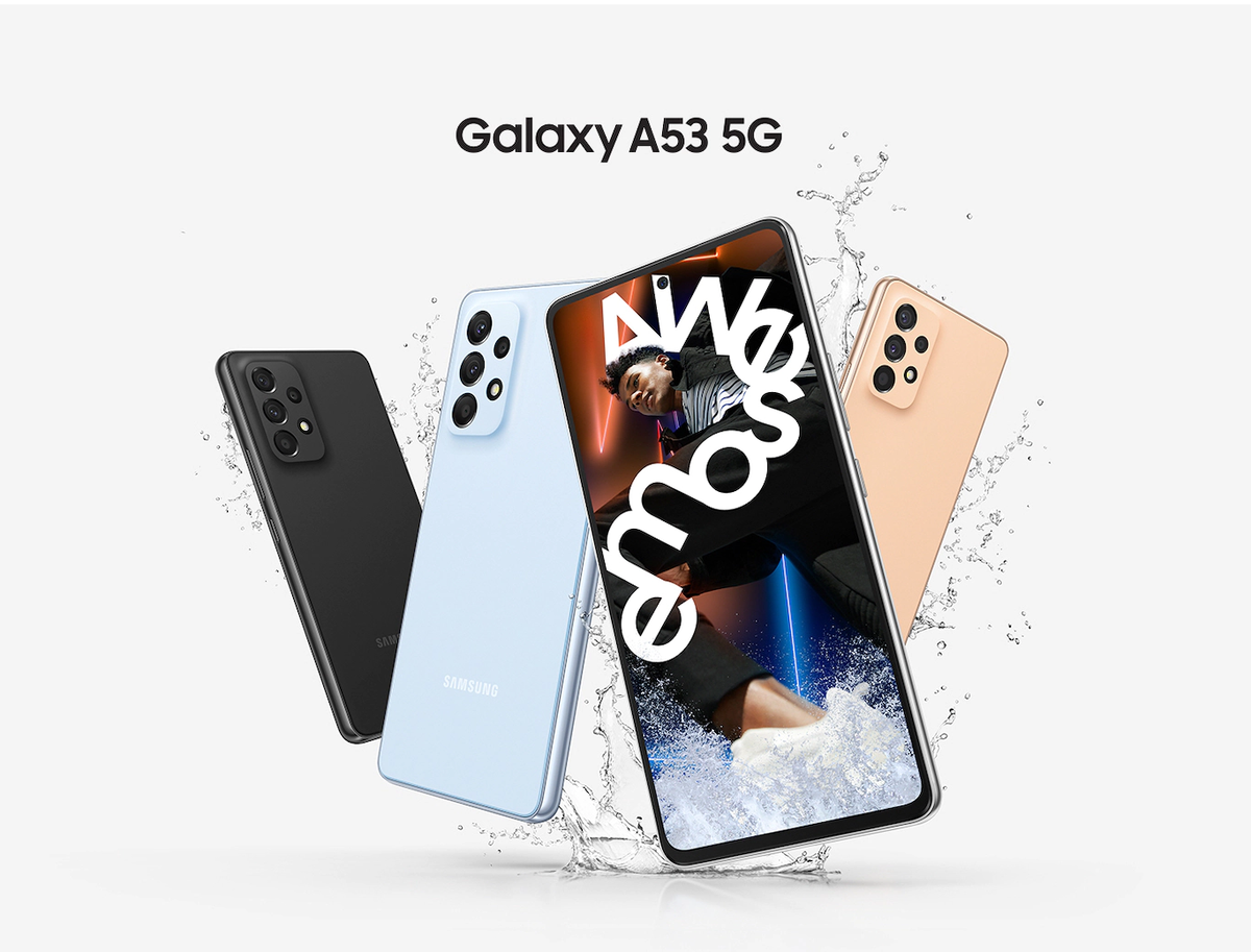 Samsung Galaxy A53. Фото с официального сайта компании Samsung