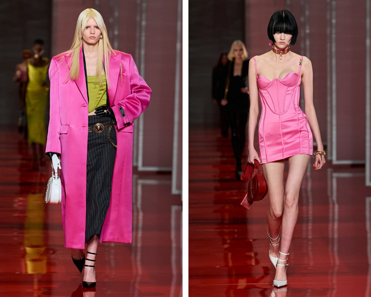  Модный показ Versace осень 2022