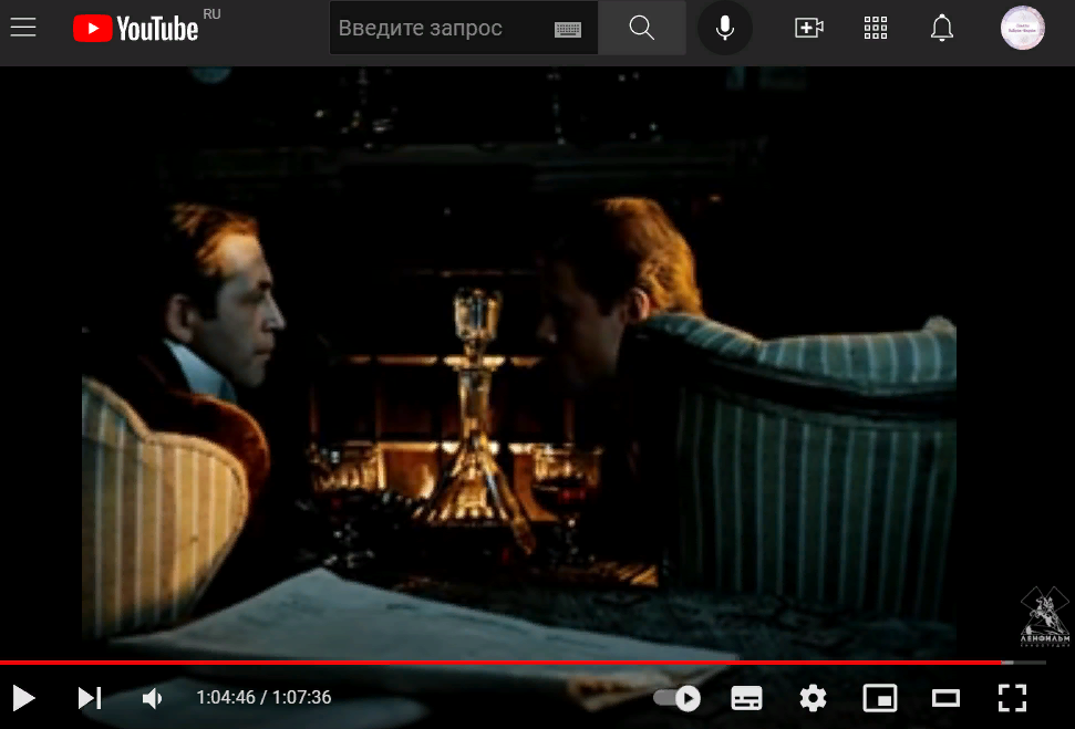 Фильмы смотрю на компьютере