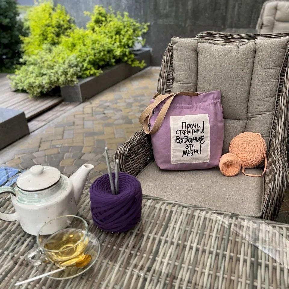Сумка вязальщицы 