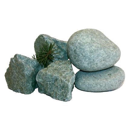 Жадеит колотый и шлифованный