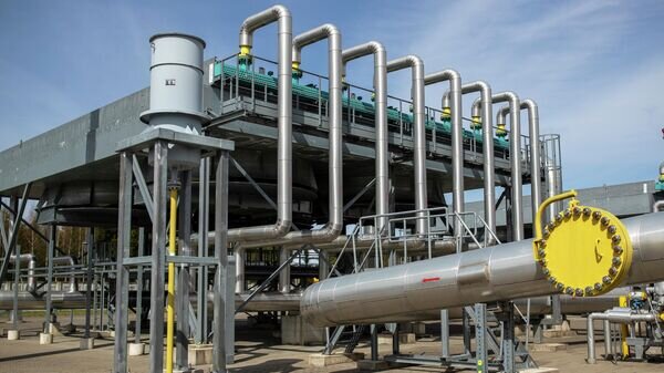    Газокомпрессорная станция в Литве © AP Photo / Mindaugas Kulbis
