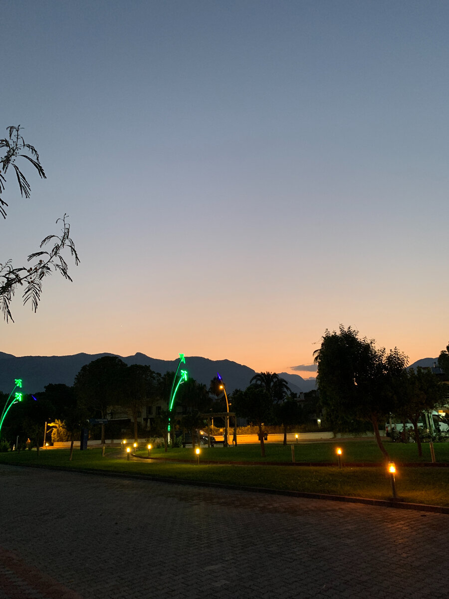 Вечерний променад, 2021 год