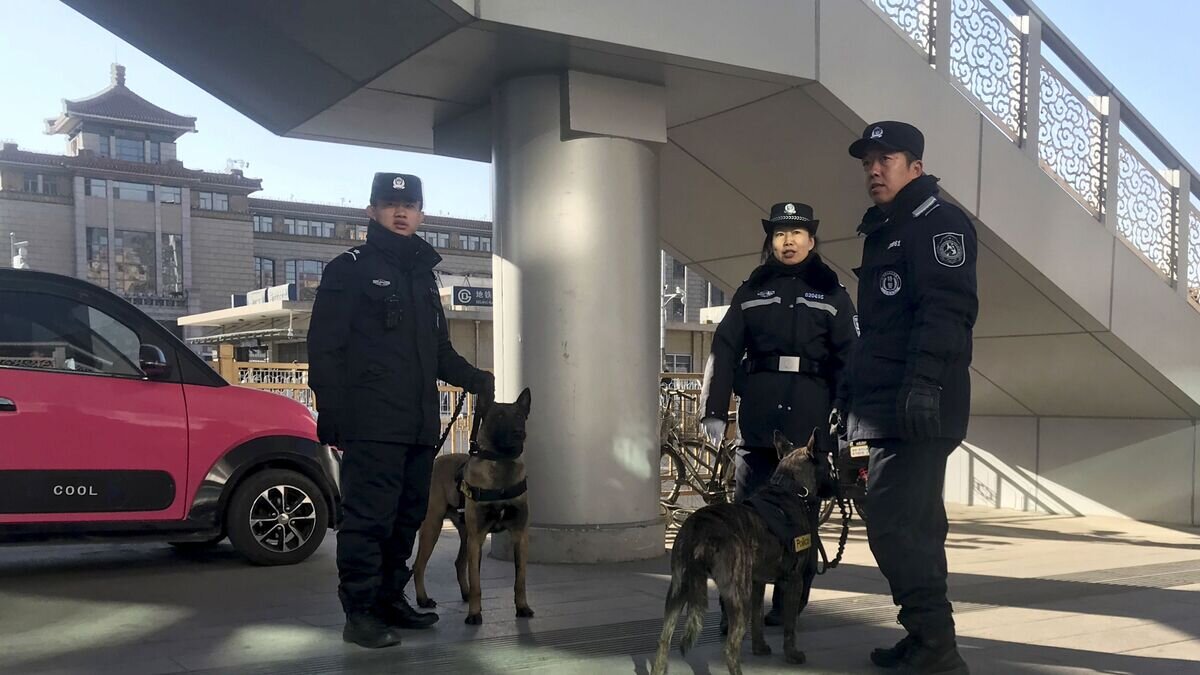     Полиция в Пекине, Китай© AP Photo / Ng Han Guan