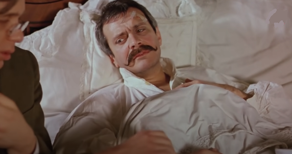 Кадр из фильма "Собака Баскервилей"