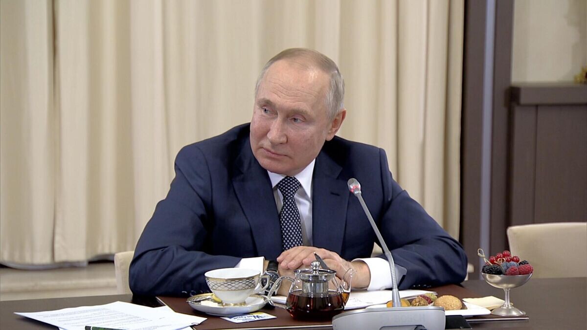    Путин об украинцах: "Используют их как пушечное мясо"© РИА Новости